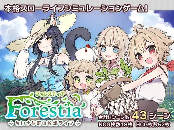 【精品/RPG/AI汉化】森林之庭～小镇牧场生活~ v0.6.1【PC/807M】